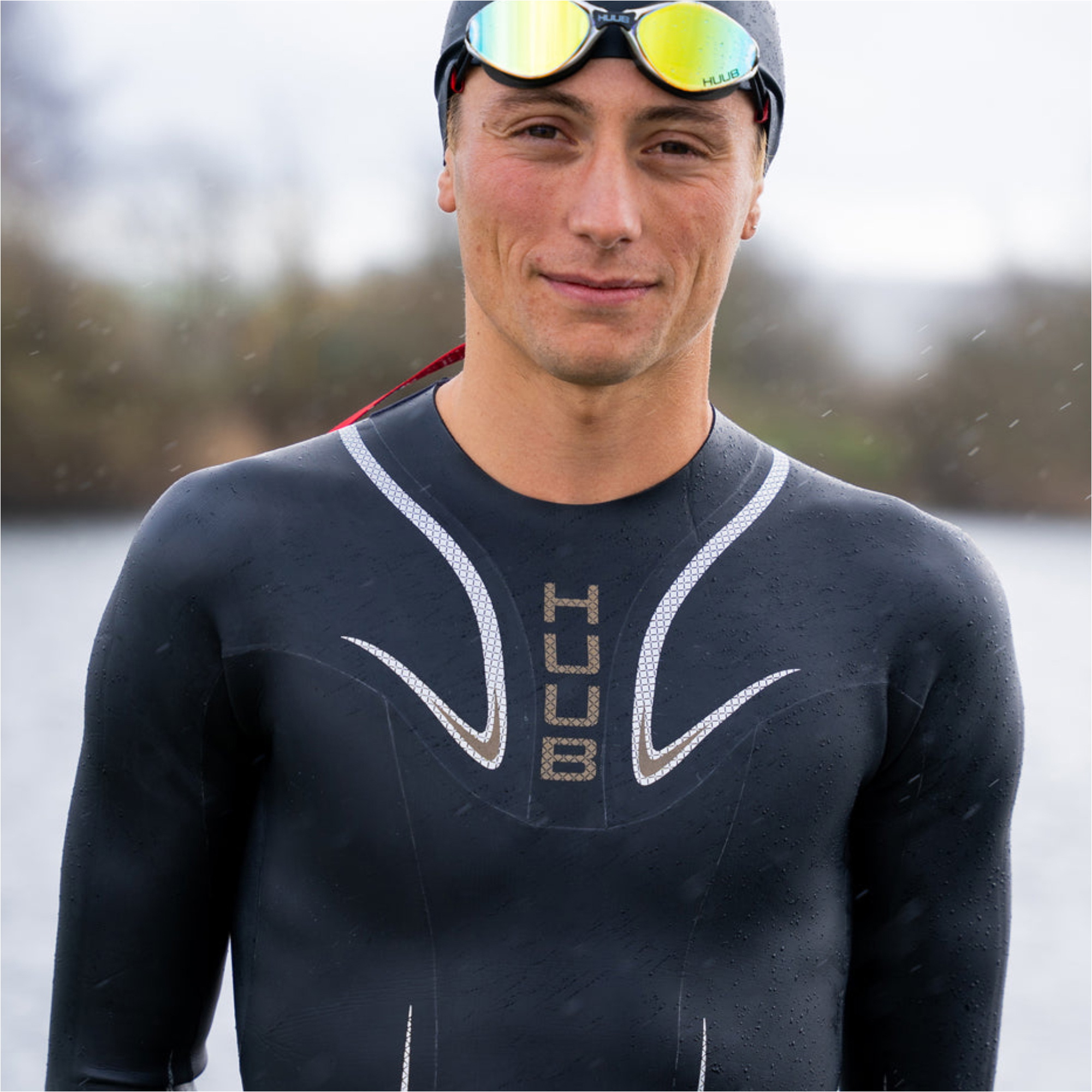 2026 Huub Heren TC Performance 3:5mm Wetsuit TCP35 - Silver / Bronze
